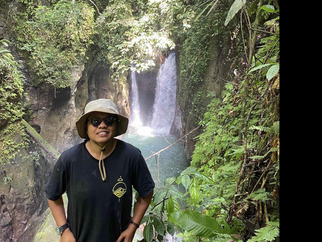 Trakking  Air Terjun Lubuk Udang Sungai Pisang 
