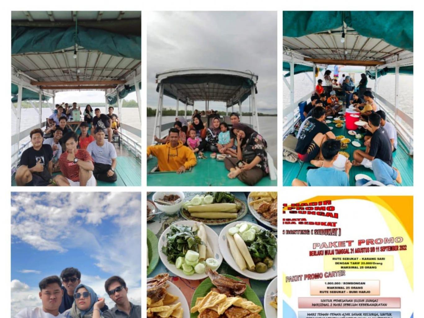 Wisata Susur Sungai Sebukat