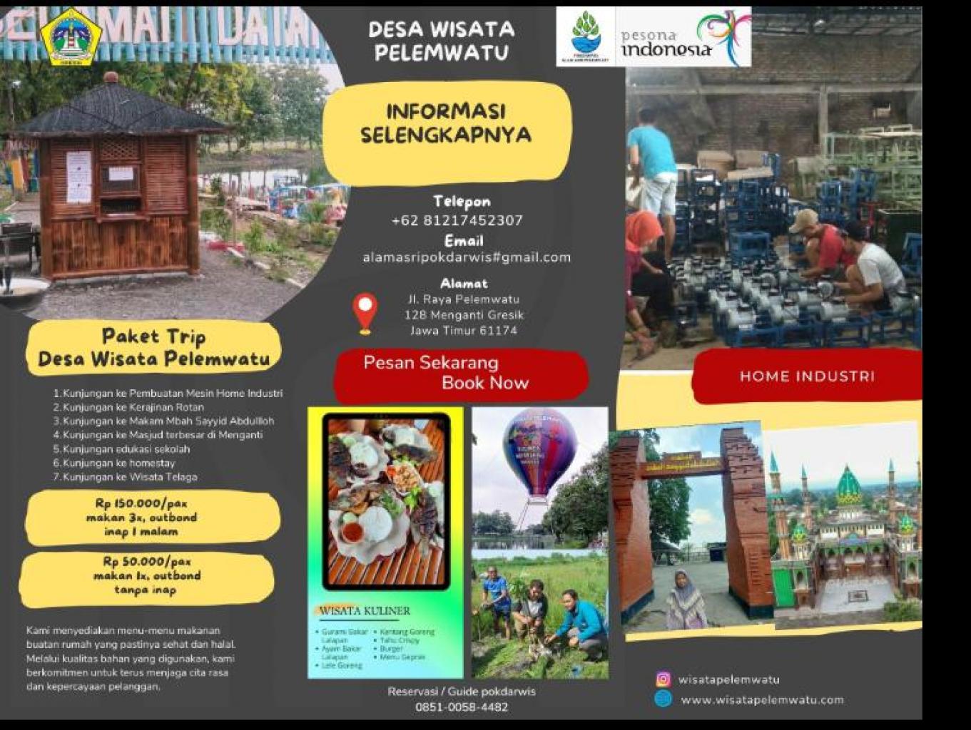 Paket trip Desa Wisata