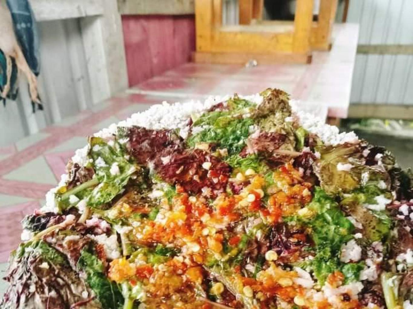 Kuliner Tepung  Sagu (Ambal Sayur)