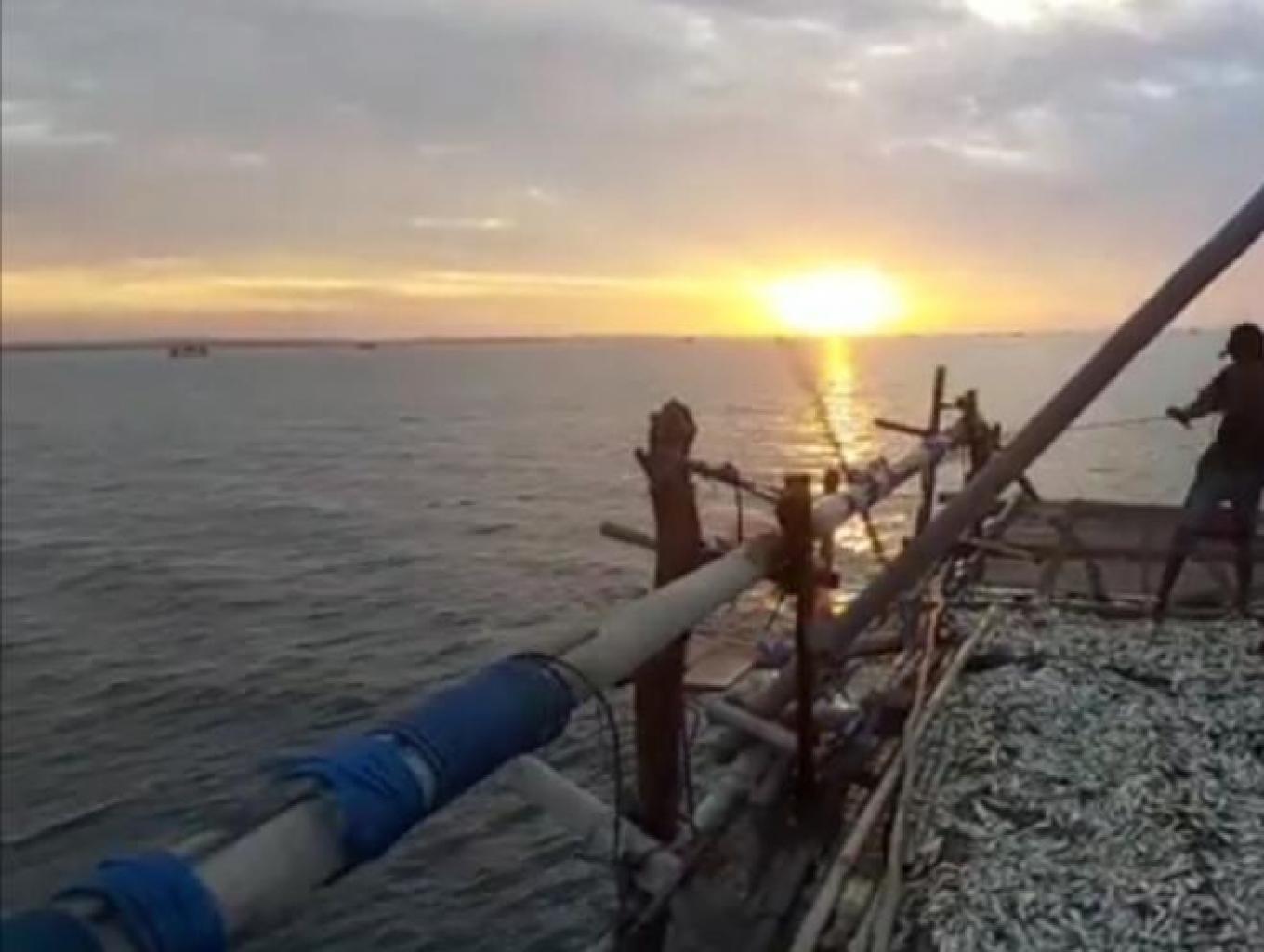 Sunrise dan Sunset di Bagan Tancap 