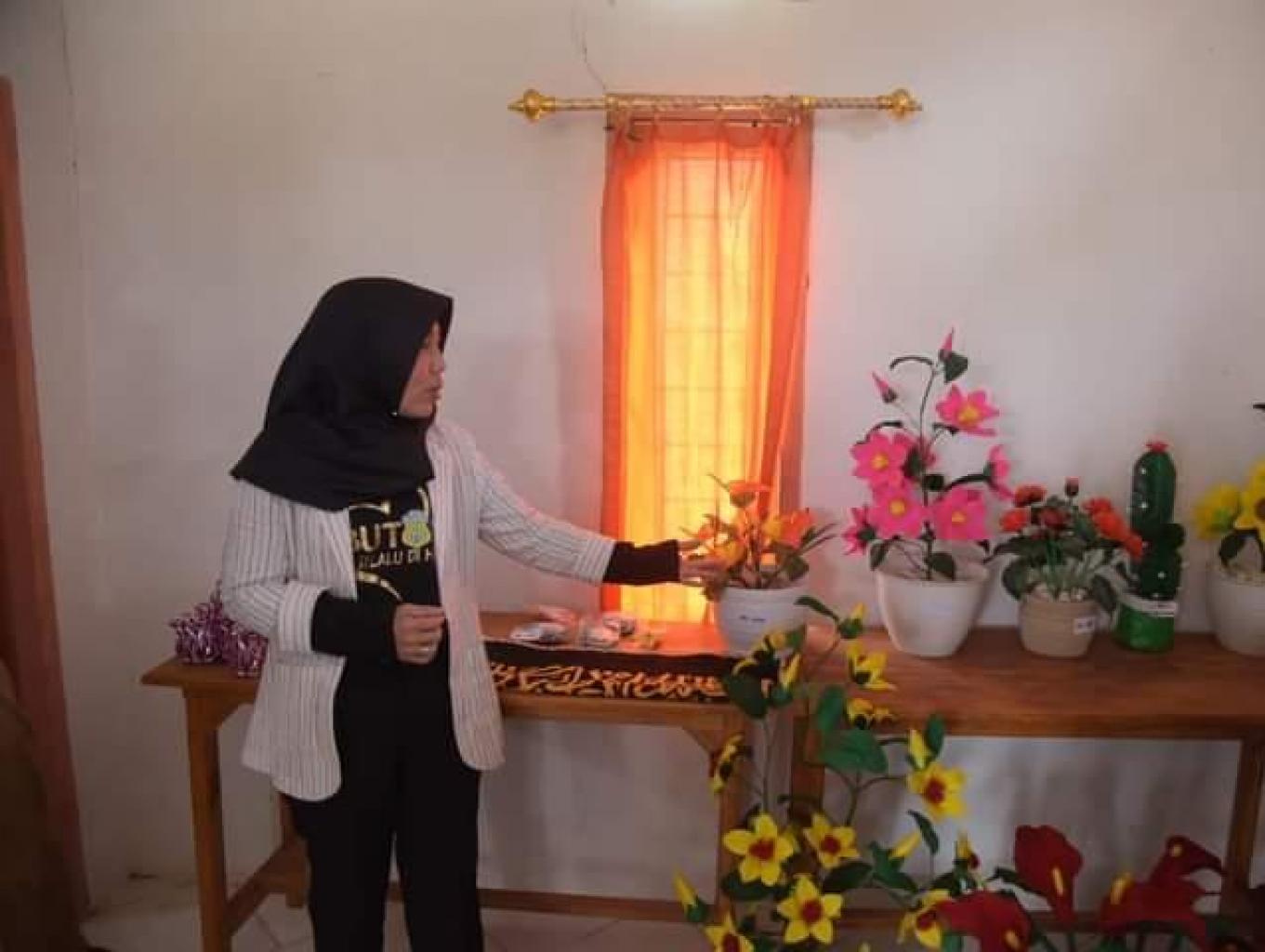 Proses Membuat Bunga 