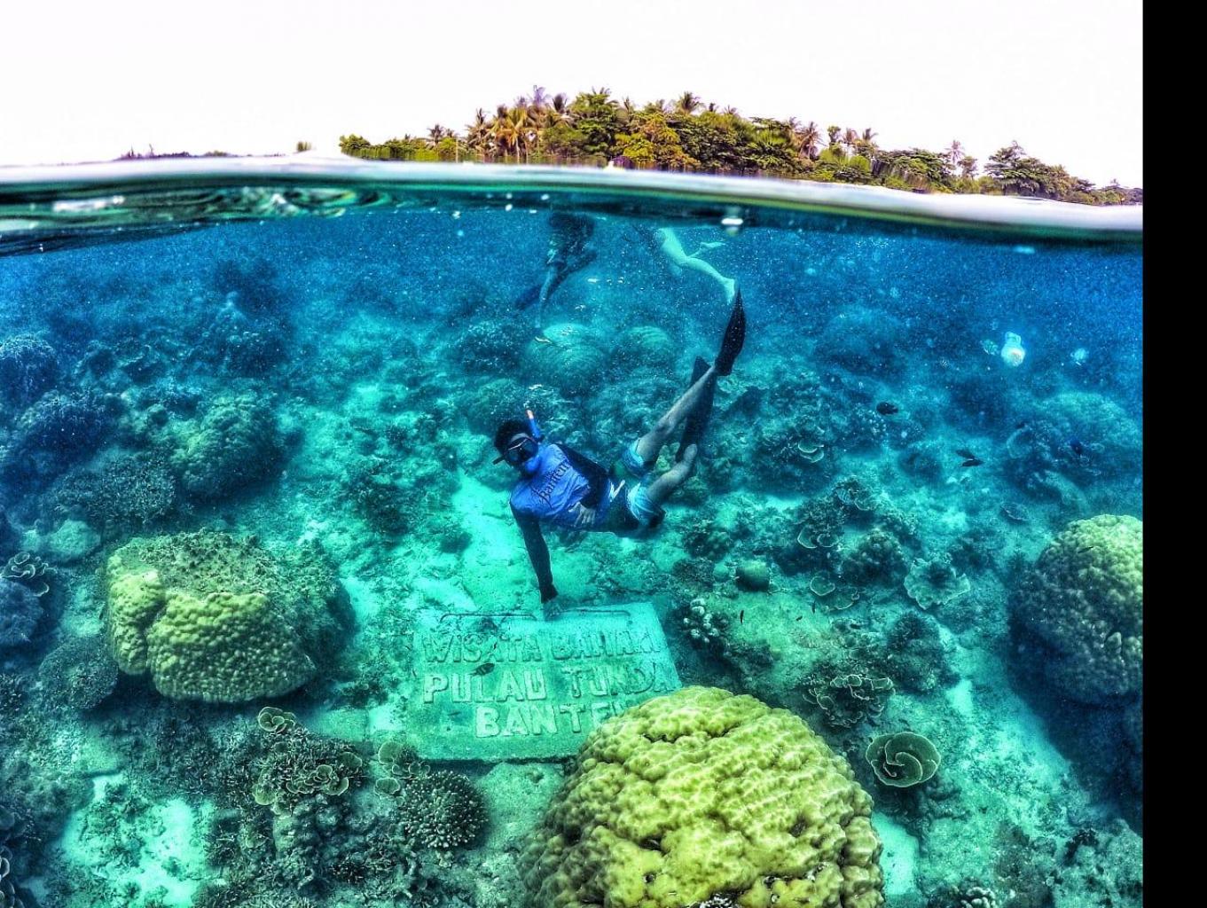 Underwater photo spot Pulau Tunda