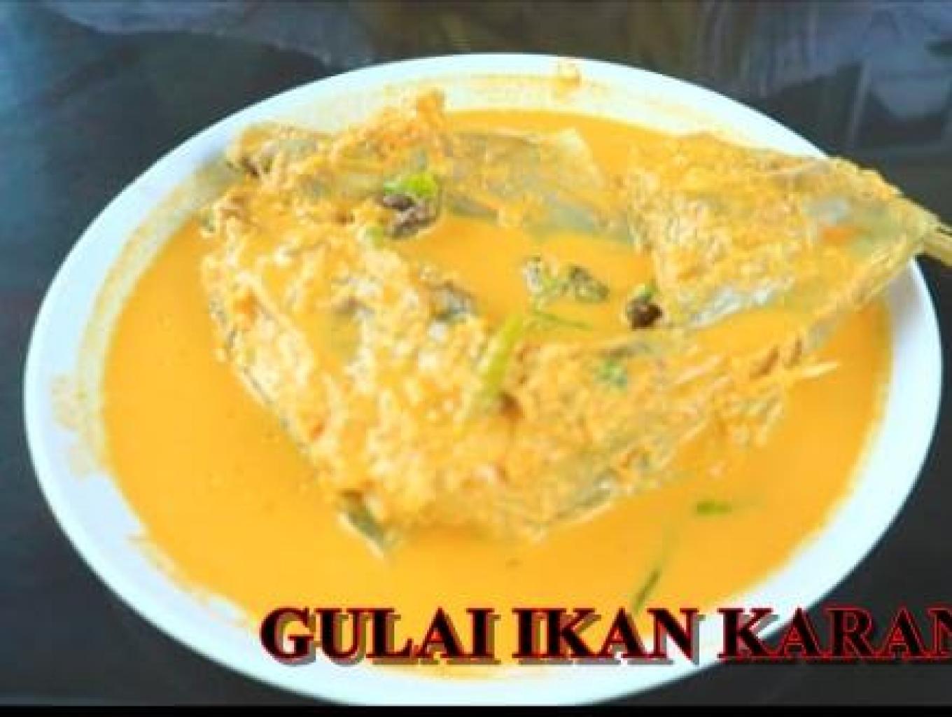 Gulai Kepala Ikan karang