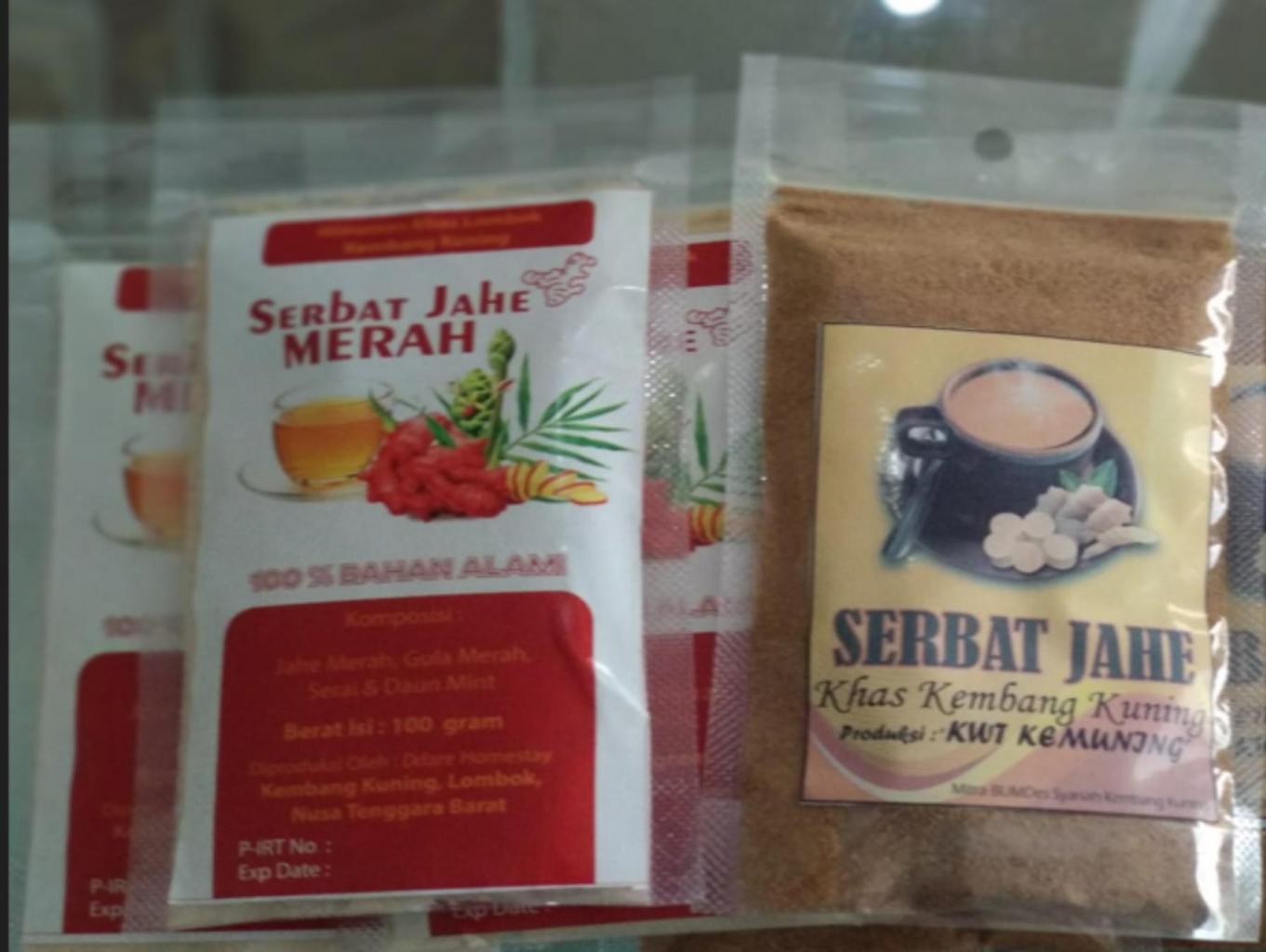 Serbat Jahe Khas Kembang Kuning