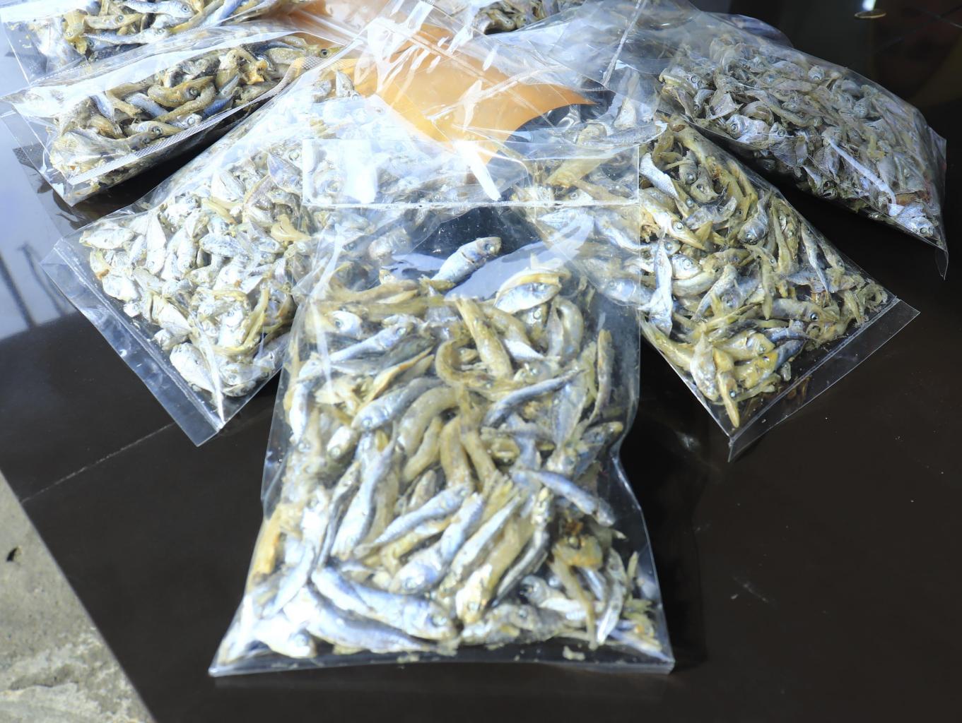 ikan teri kering