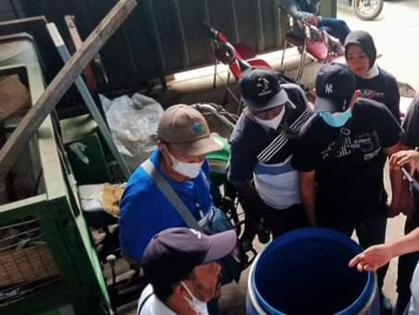Edukasi pengolahan sampah Tps 3 R