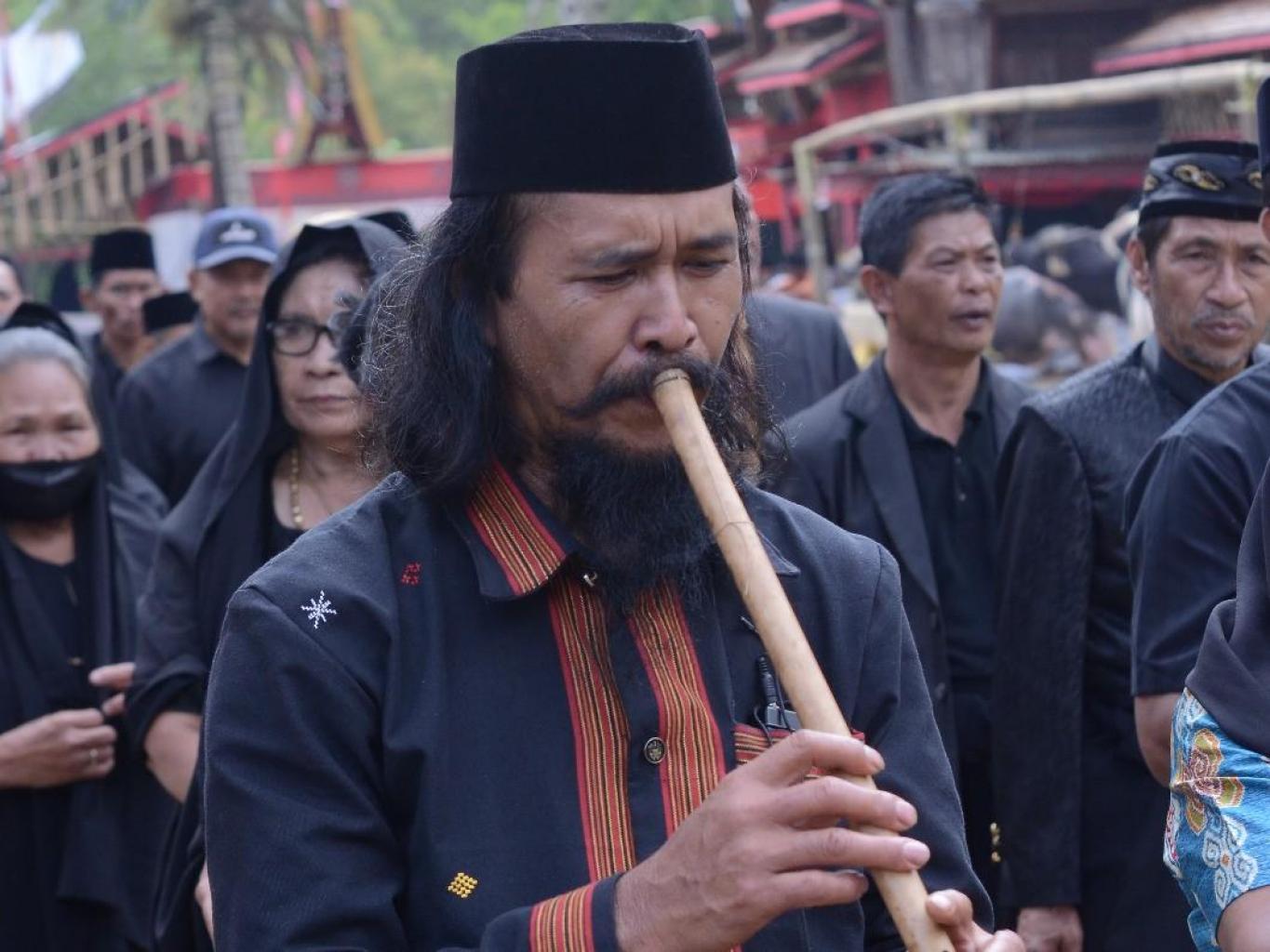 Ma'suling Lembang pada Acara Ma'allona 