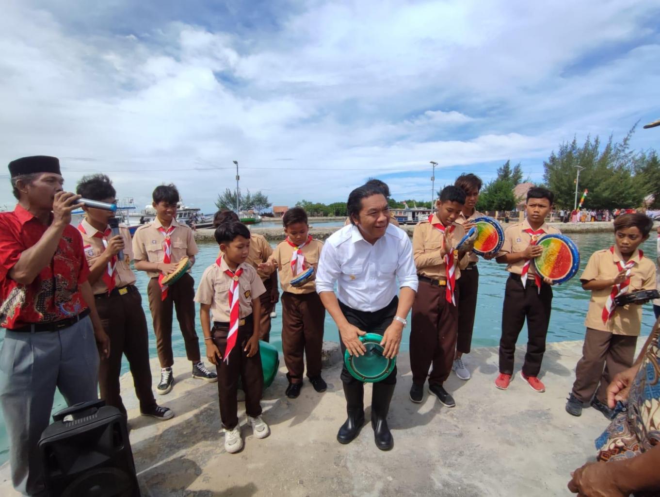 Seni rudat untuk penyambutan tamu