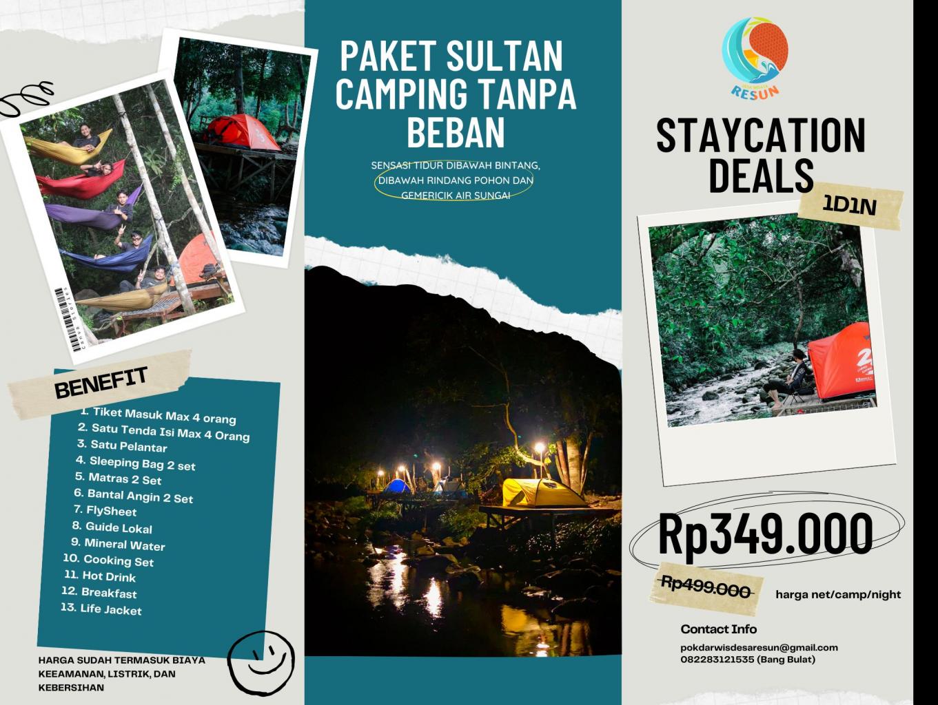 CAMPING 1 PAKET SULTAN