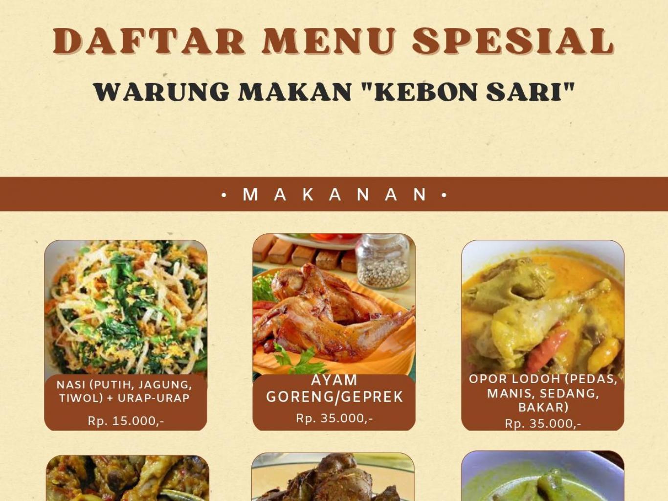 KULINER NASI TIWUL