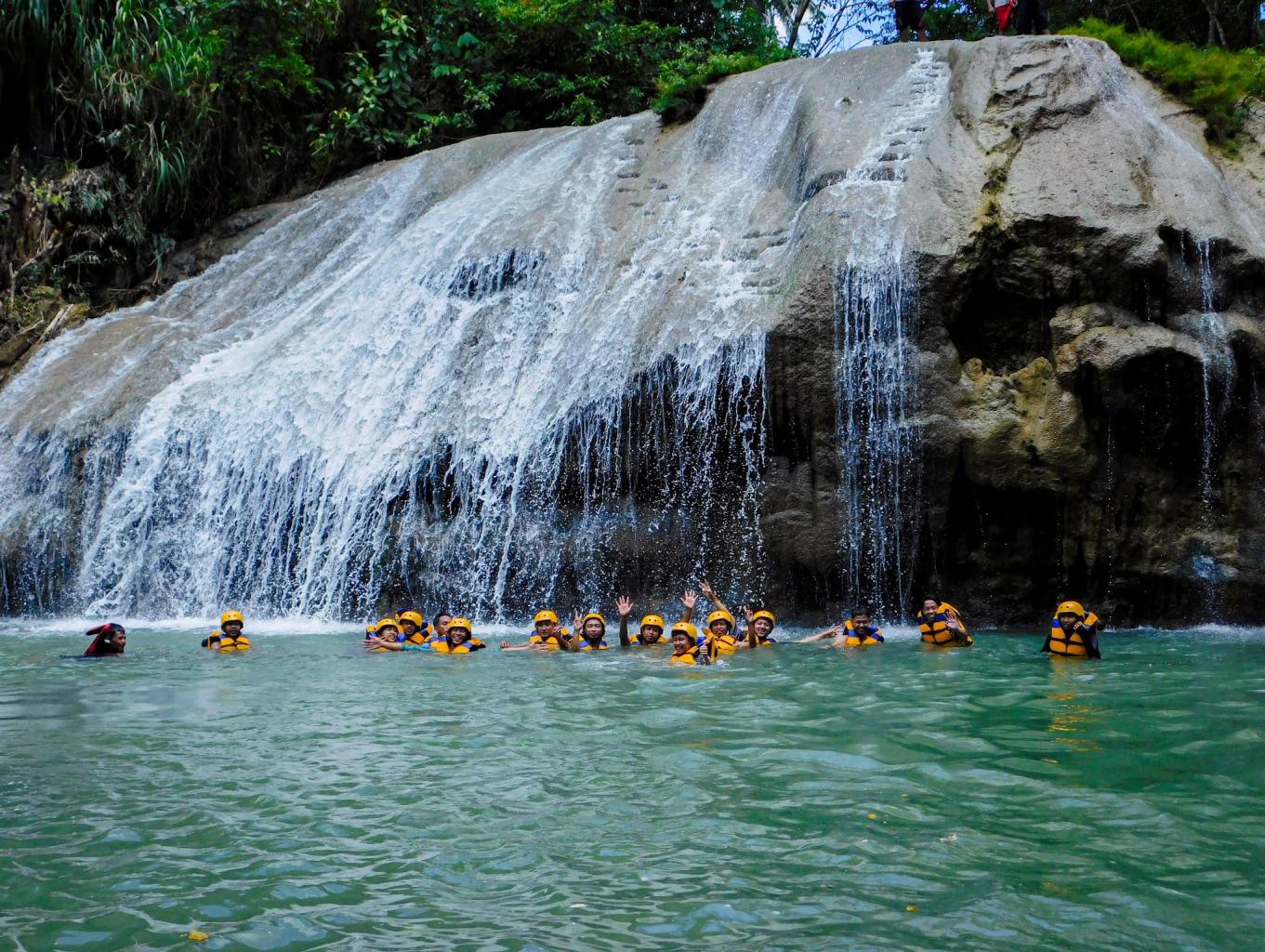 Curug Ciparakan Bodyrafting