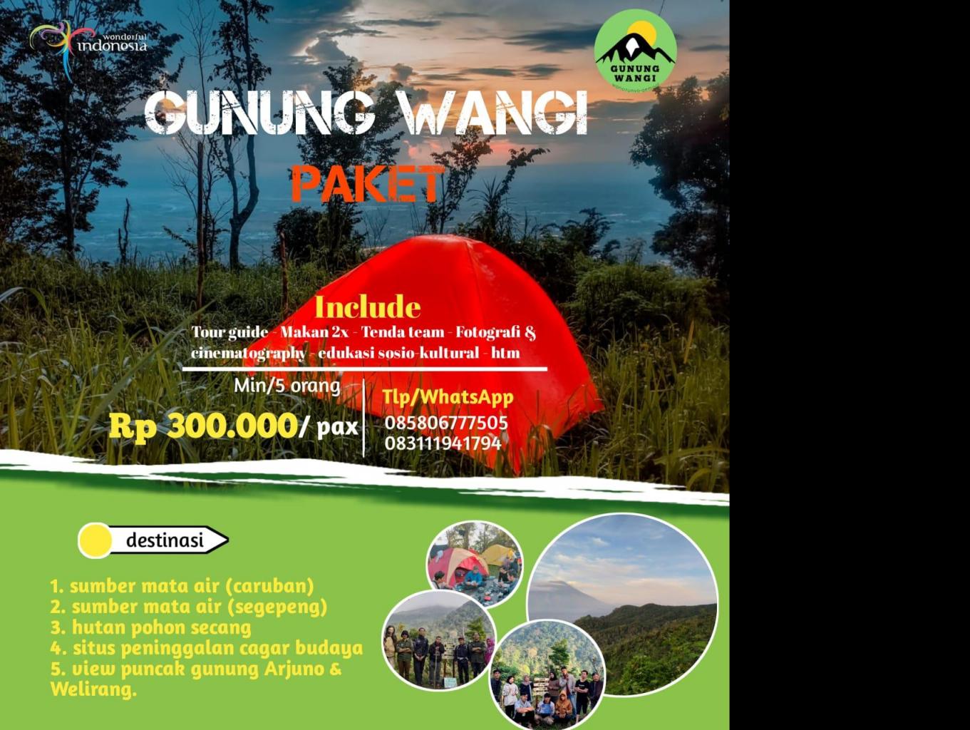 PENDAKIAN GUNUNG WANGI