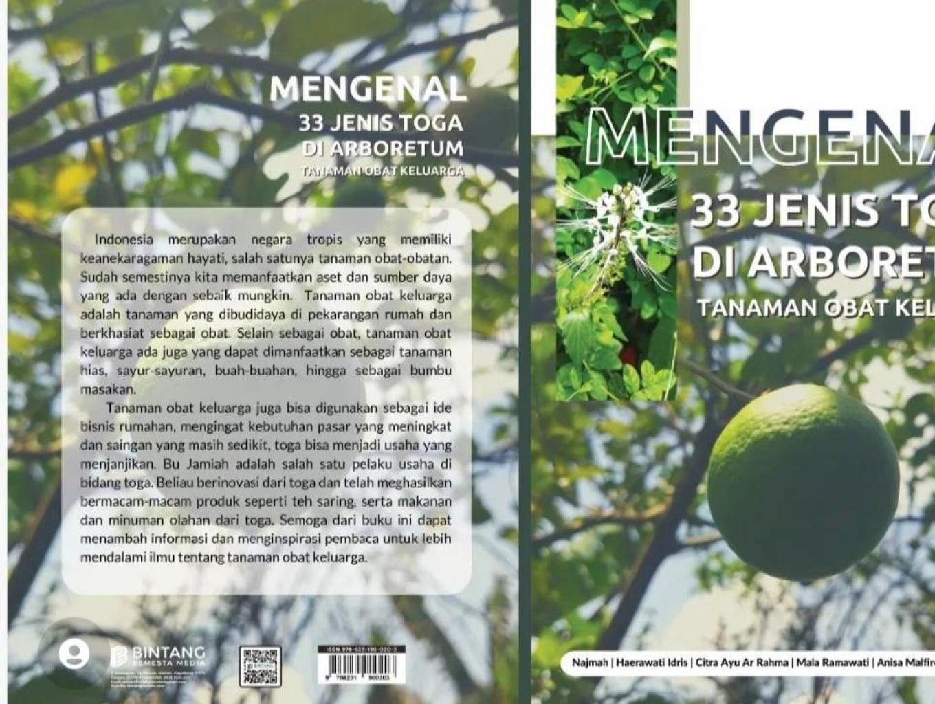 Buku tentang toga &inovasinya dedikasi Jamiah 