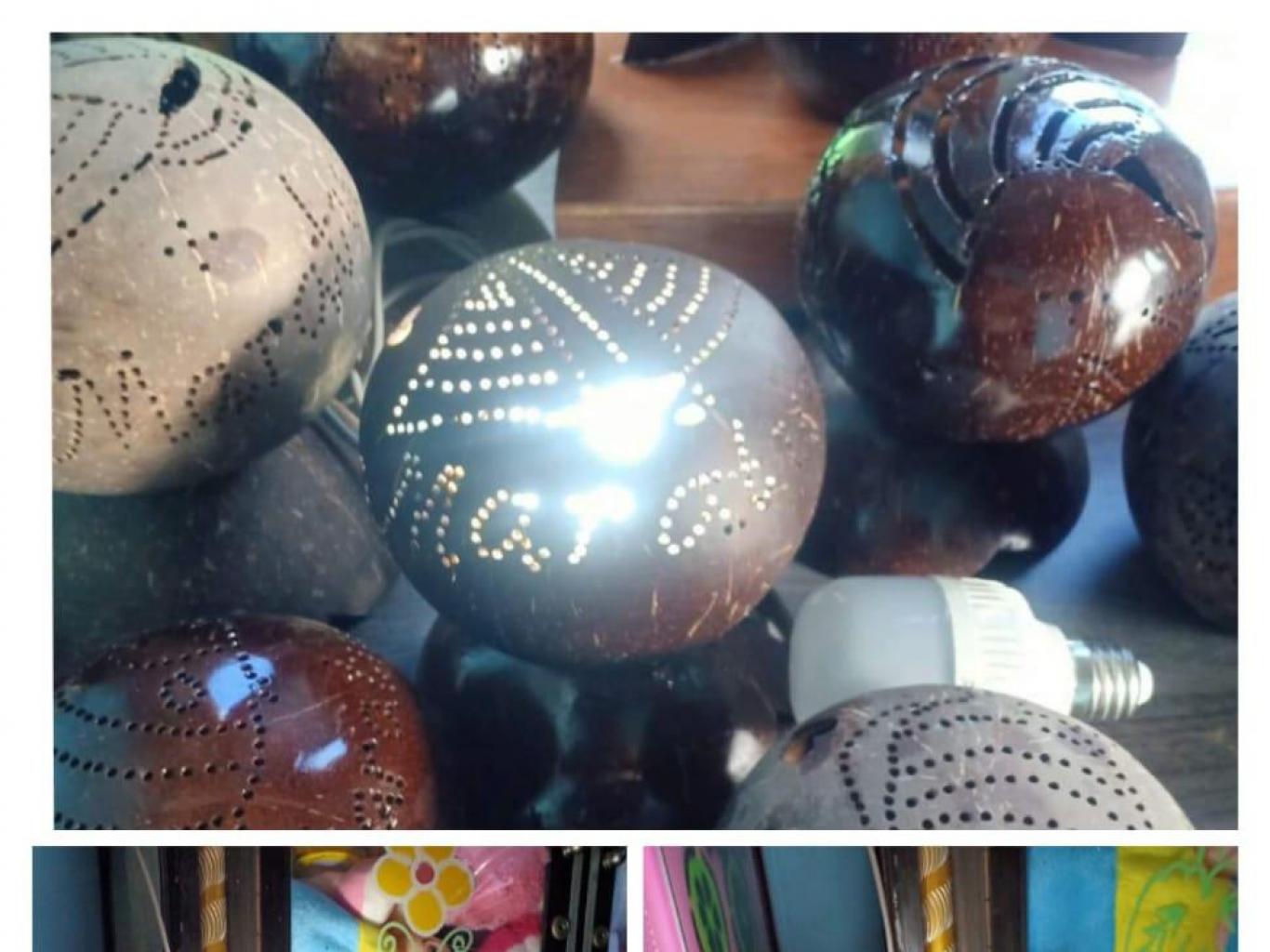 lampu Hias Tempurung Kelapa