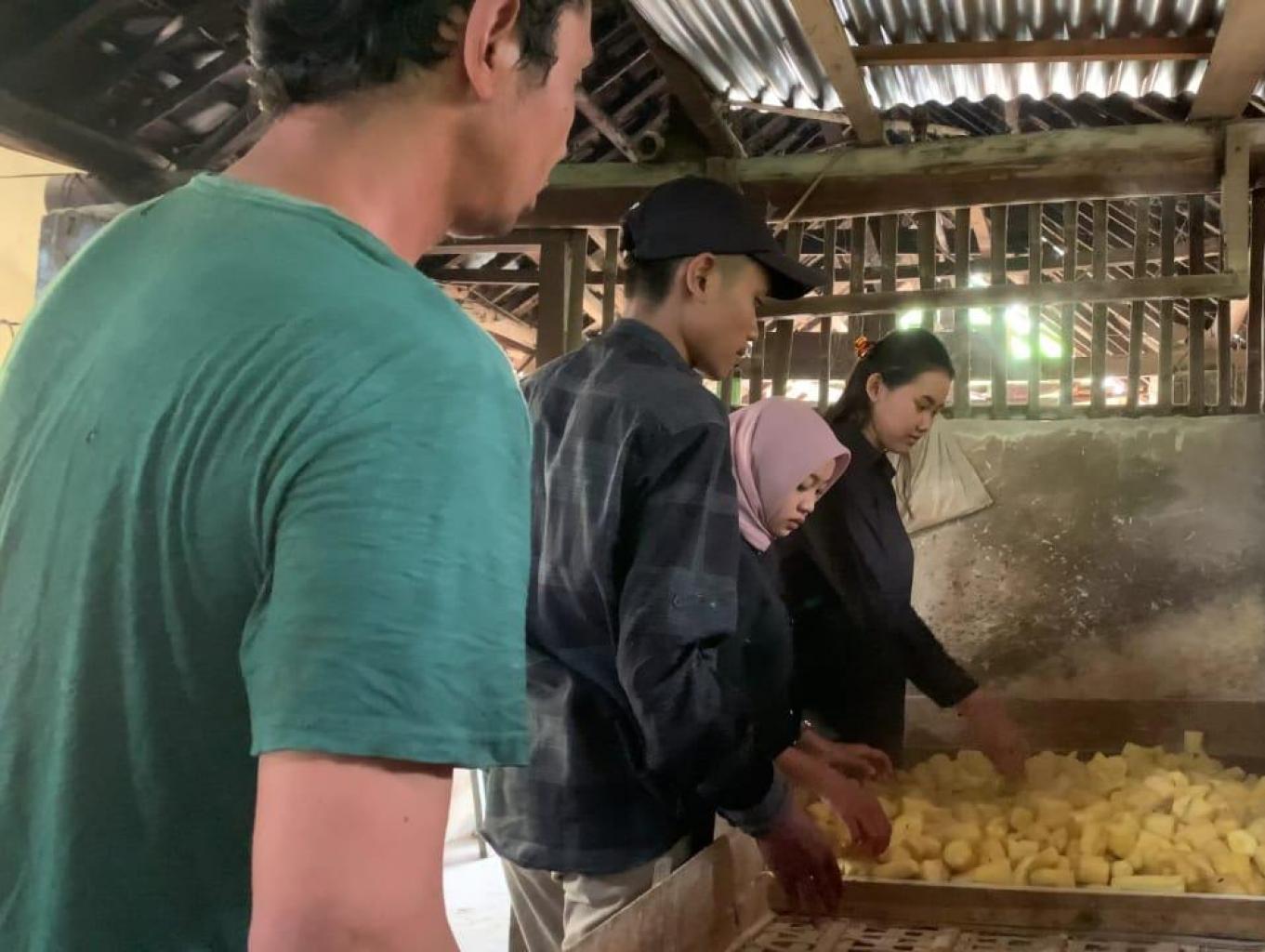 Pembuatan Tape Singkong
