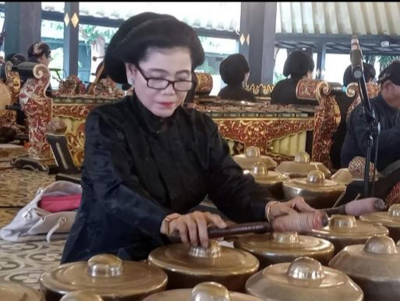 Kelompok karawitan Kusuma Laras 