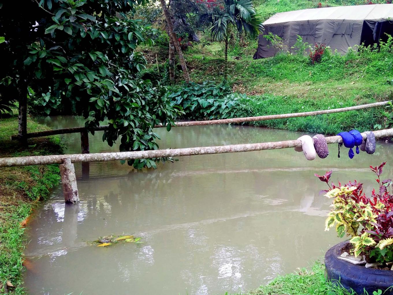 Pukul Bantal diatas Air