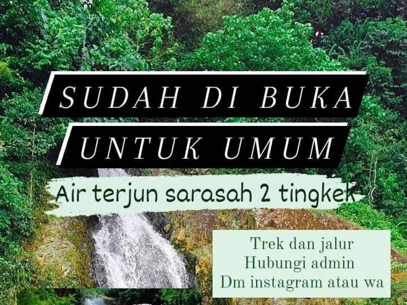 treking Sarasah dua tingkat