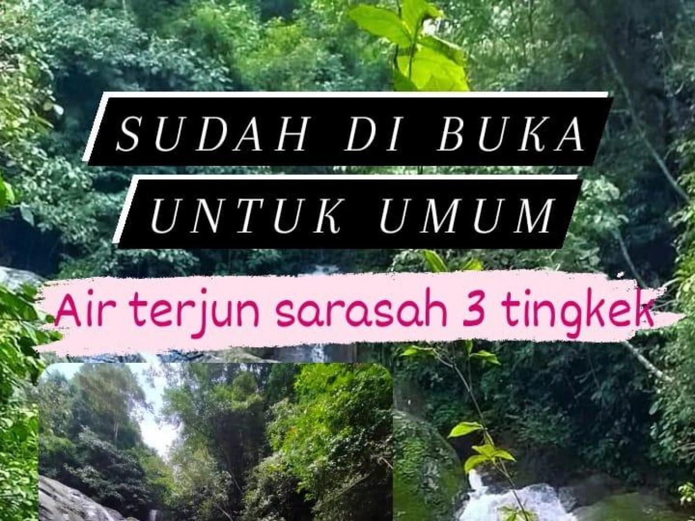 treking sarasah tiga tingkat