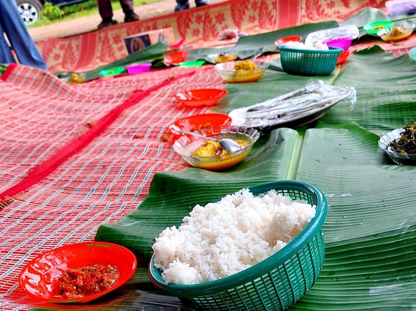 Makan Baidang Ikan Nila Bakar