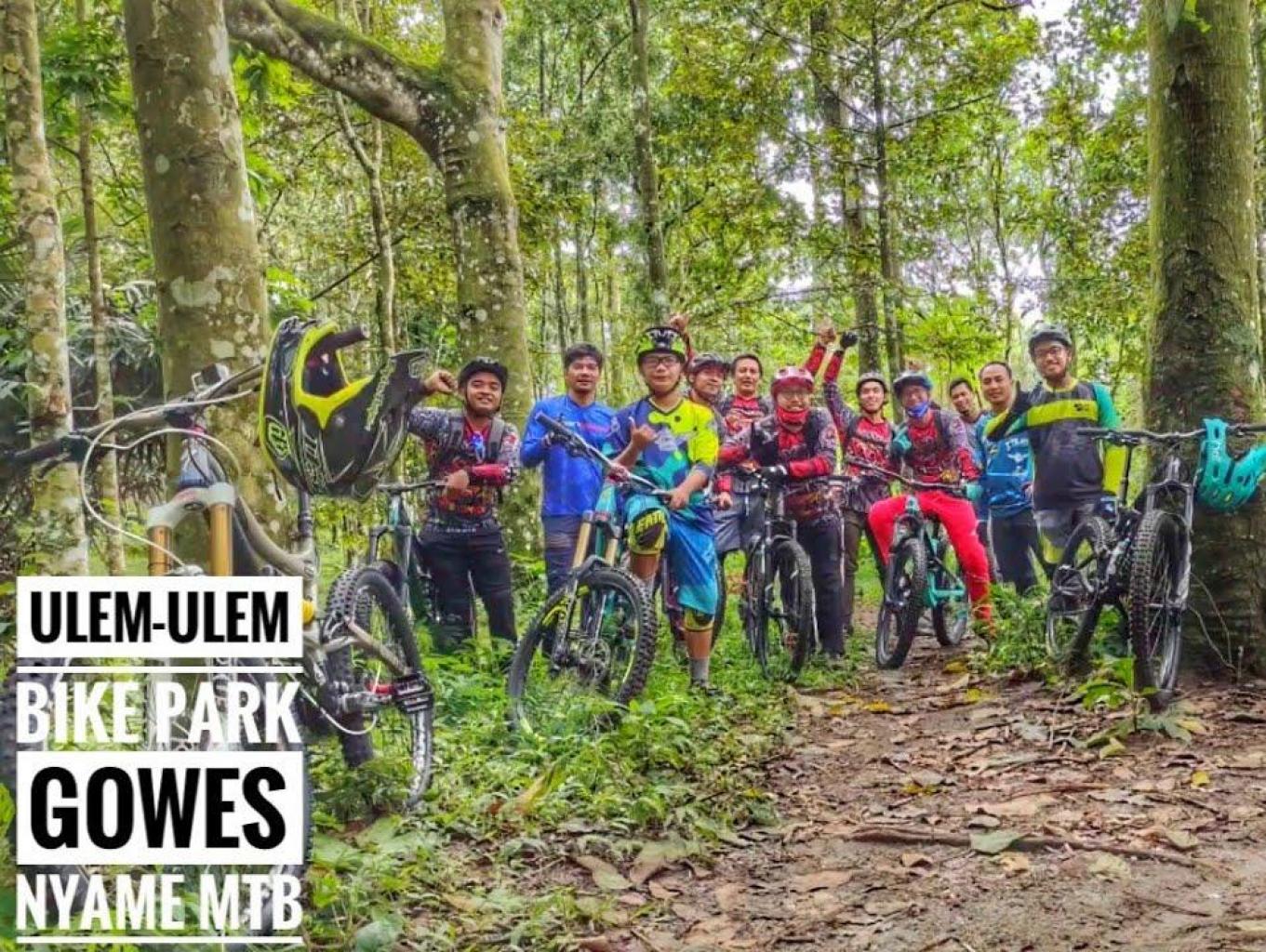 Track Ulem-Ulem Gravity Park di Tetebatu Lombok Timur