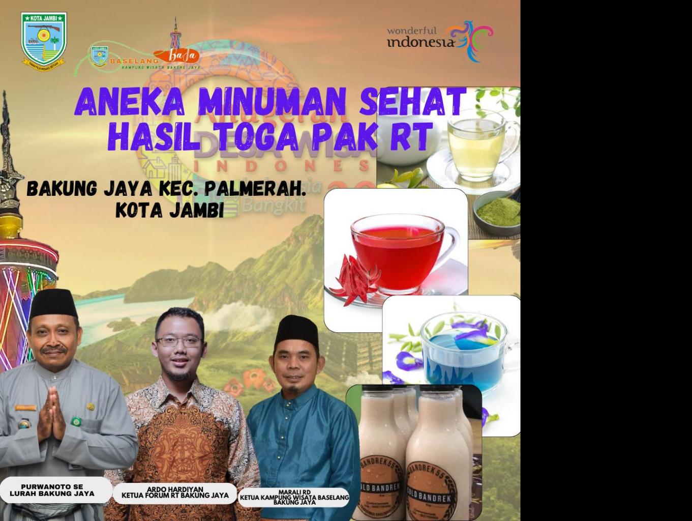 Minuman Sehat dari Toga Pak RT