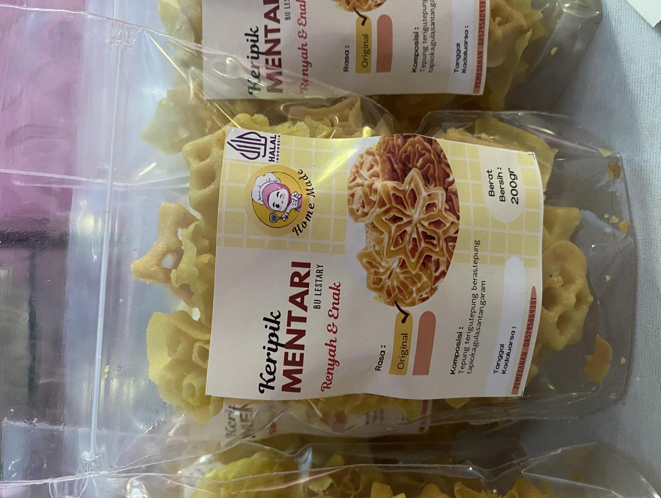 Keripik mentari bu lestary