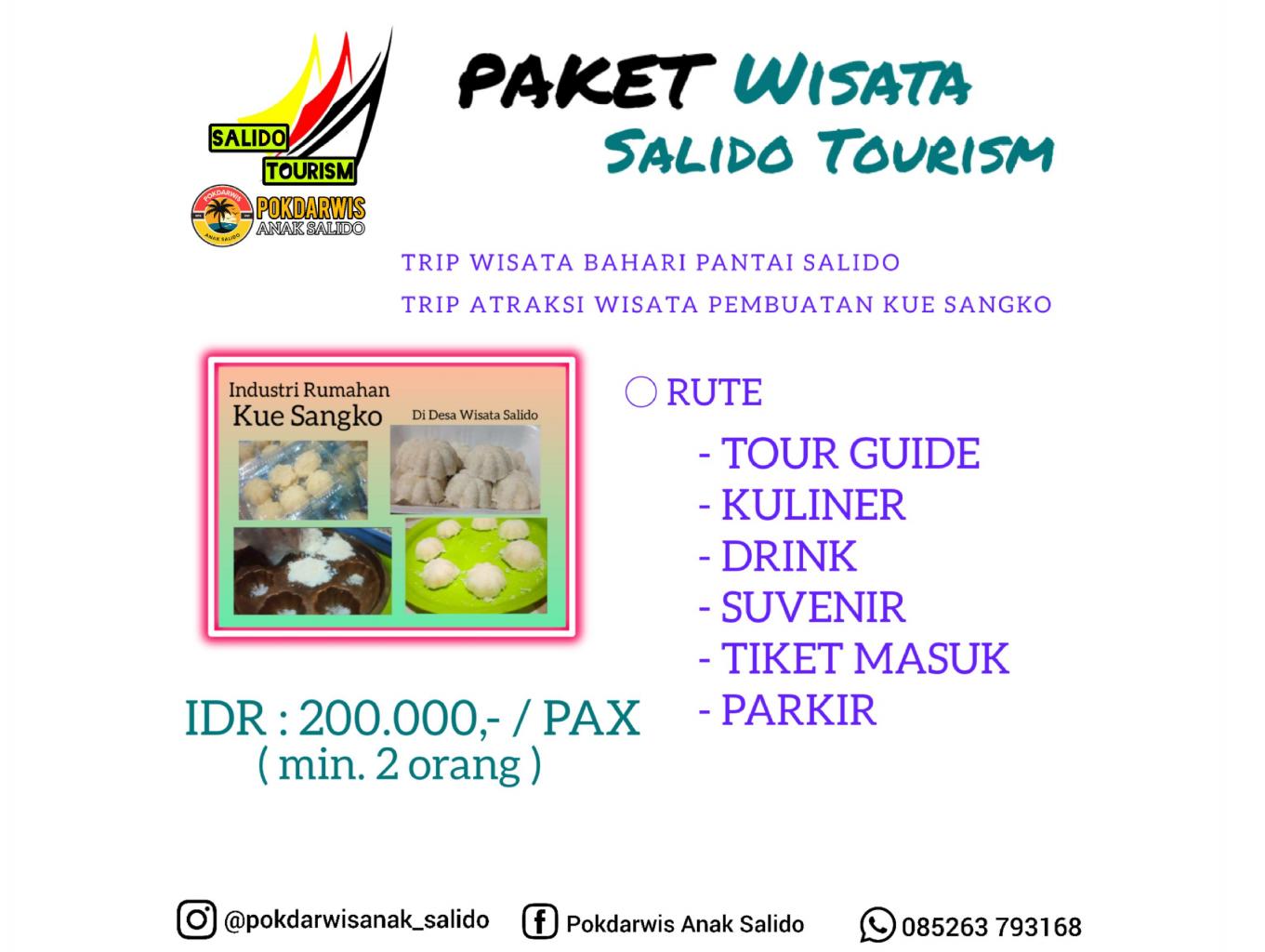Paket Wisata Atraksi Pembuatan Kue Sangko 