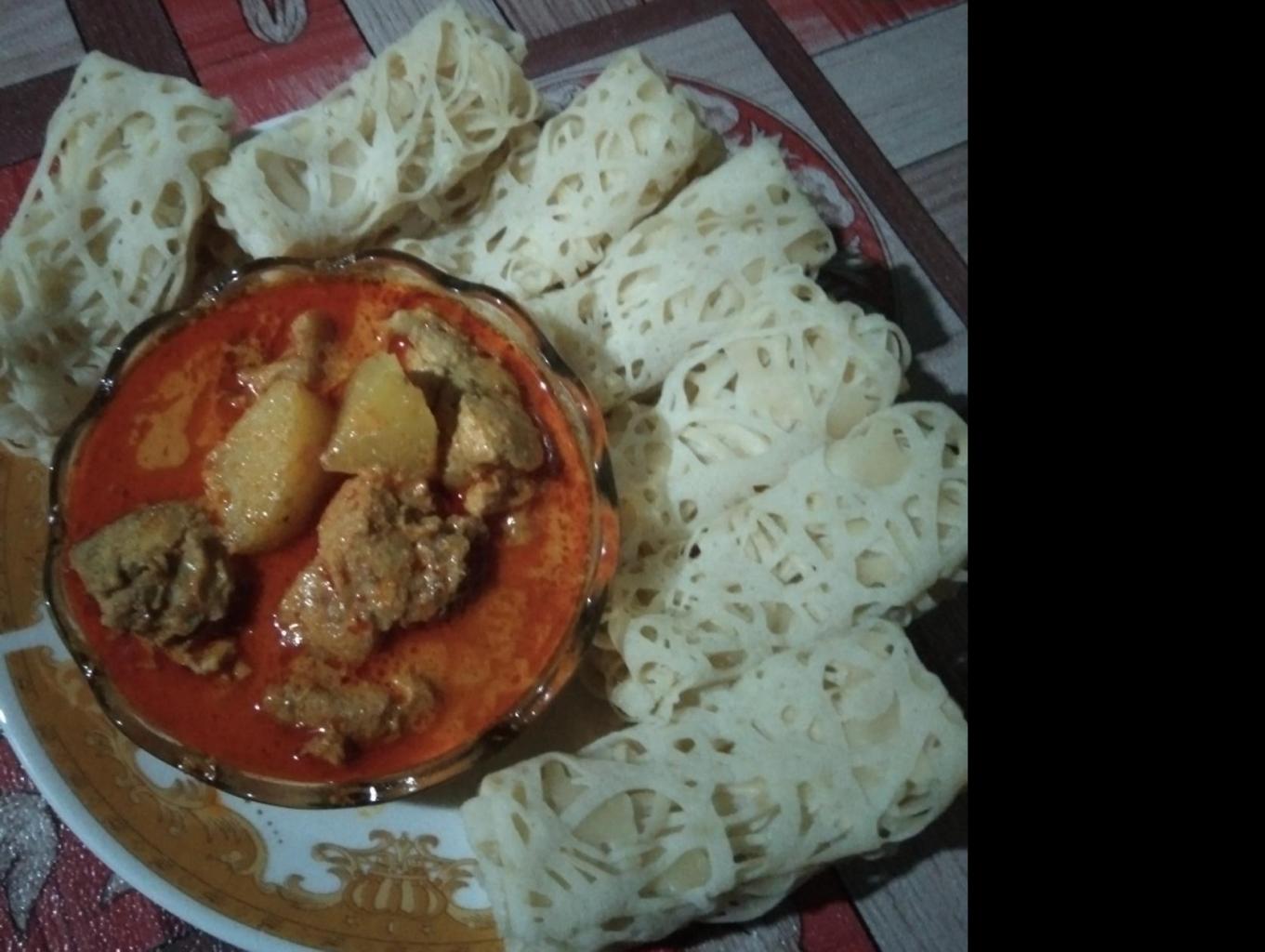 Roti Kirai Kuah Kari