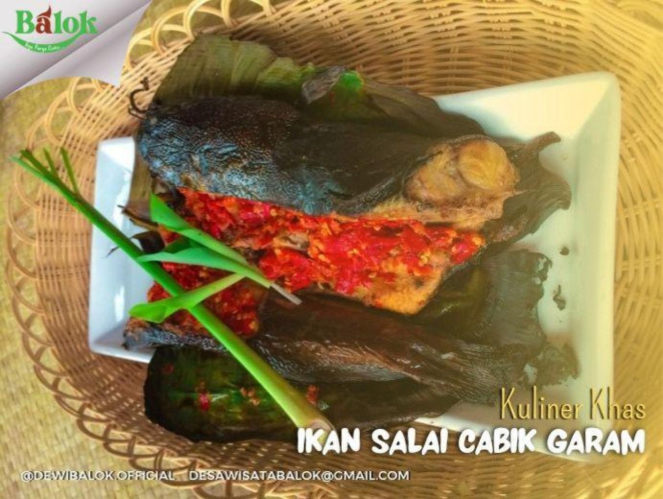 Ikan Salai Cabik Garam