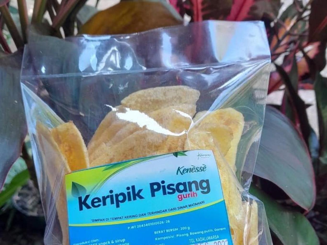keripik pisang kenesse