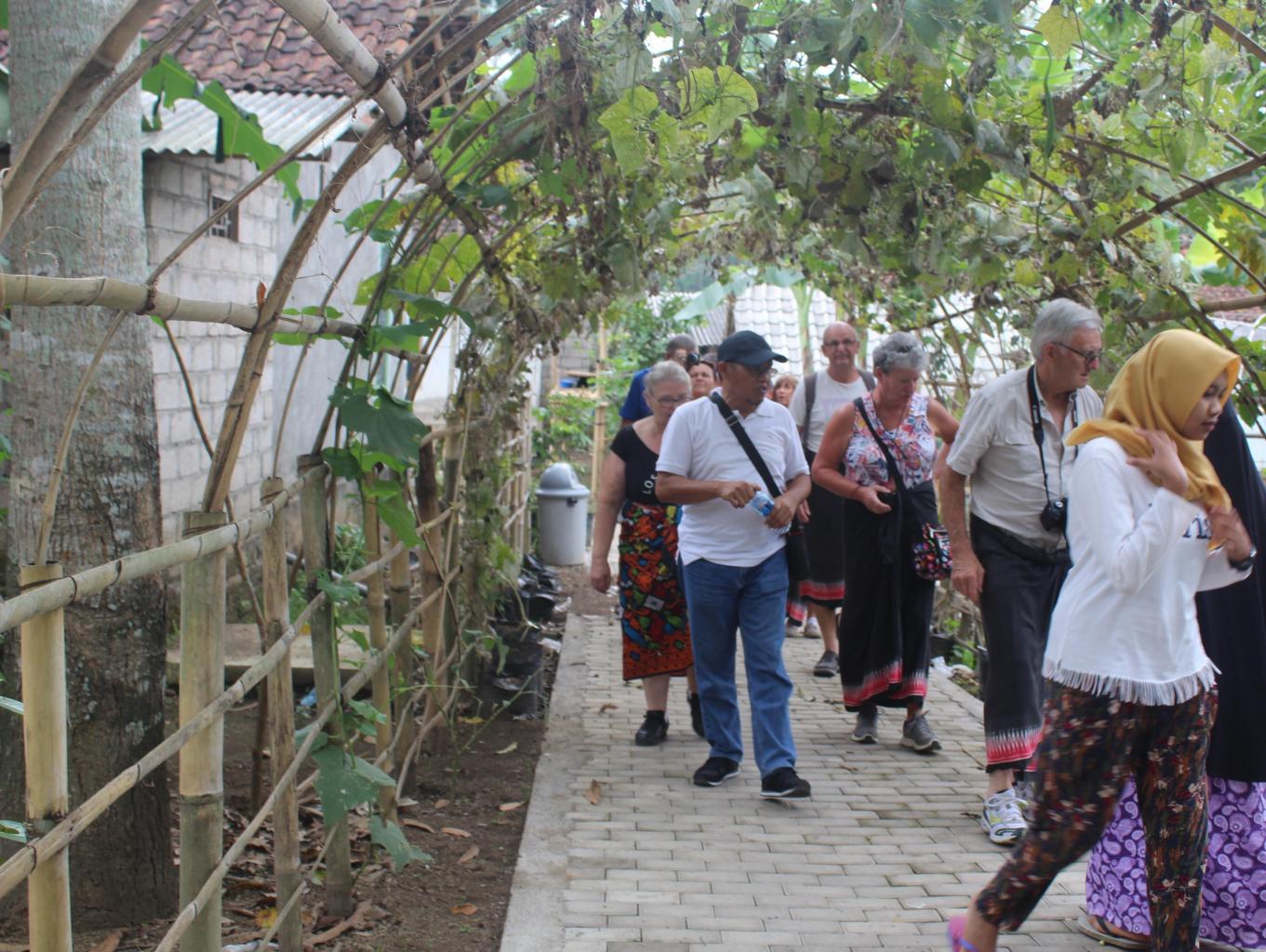 Menyusuri lorong sayur