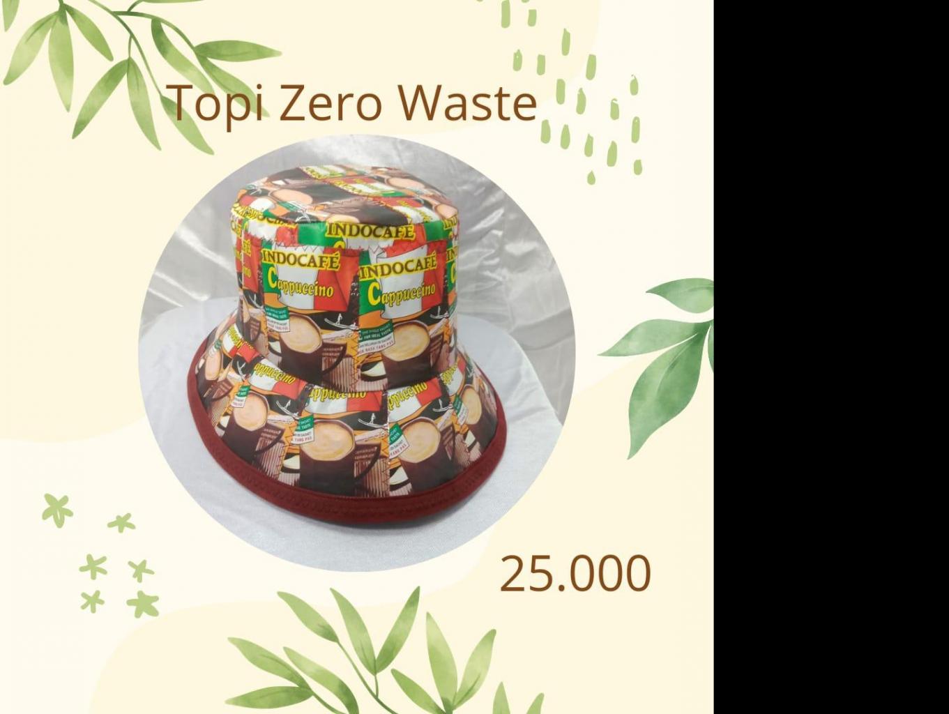 Topi Zero Waste (Topi dari sampah)