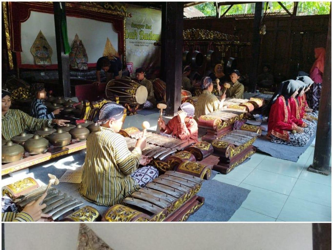 Gamelan Gending Jawa dan Wayang Kulit.