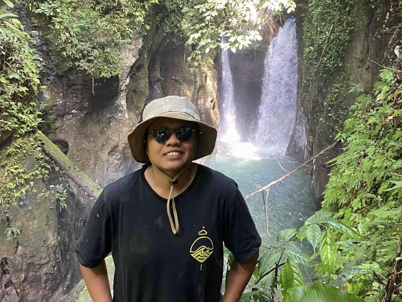 Air Terjun Lubuk Udang Sungai Pisang