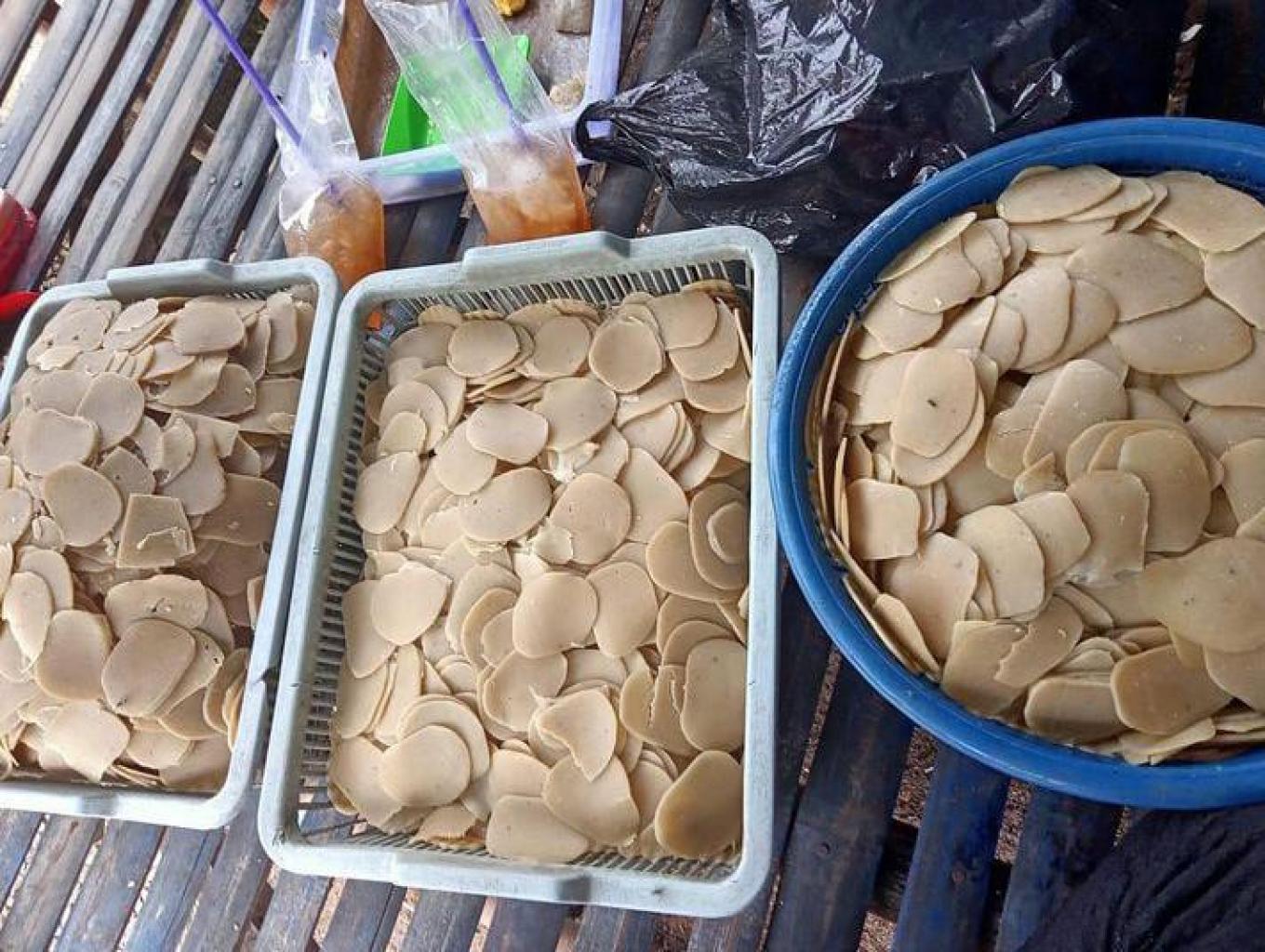 Kerupuk Kemplang (Kerupuk Mentah)