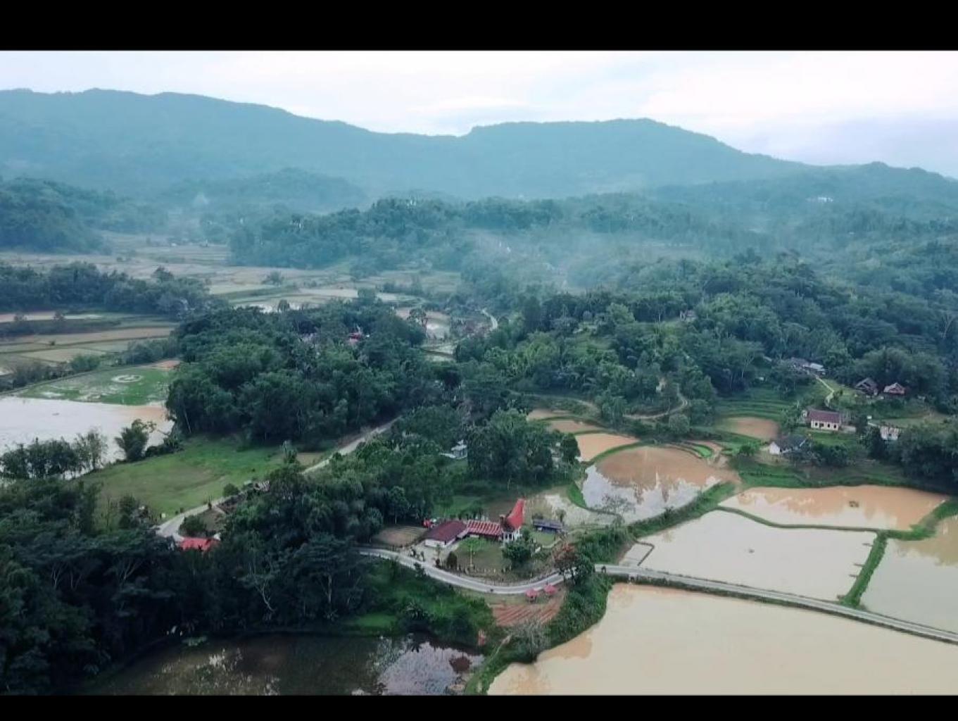 Pemandangan dari atas