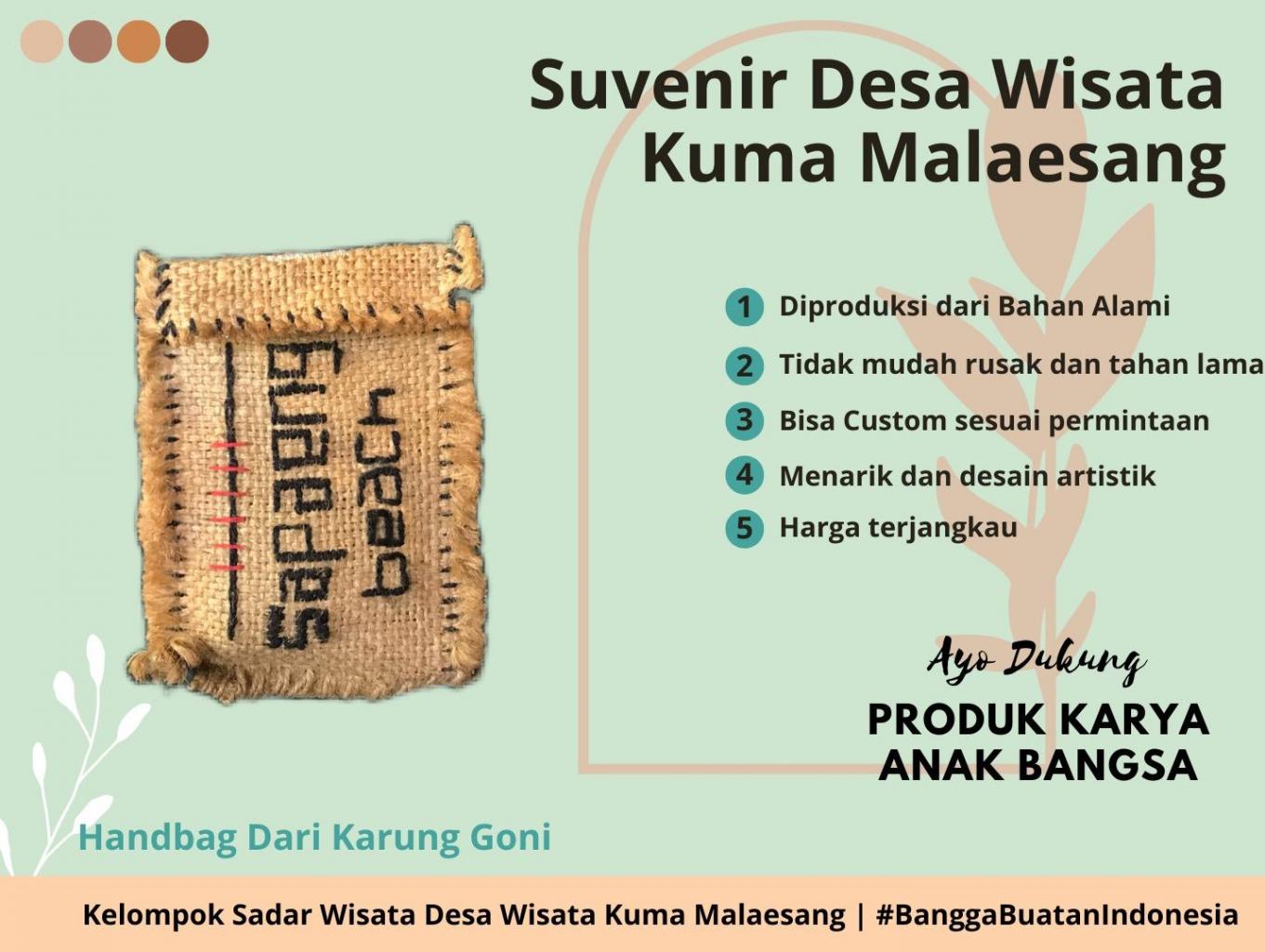Handbag Dari Karung Goni