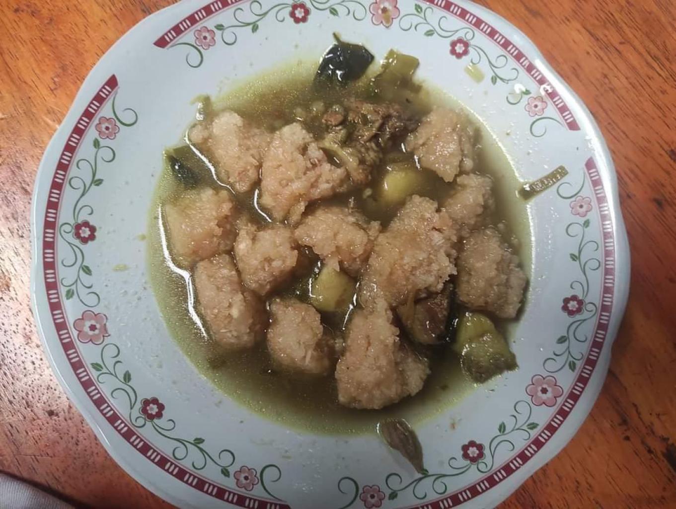 Sagu Ubi Kukus