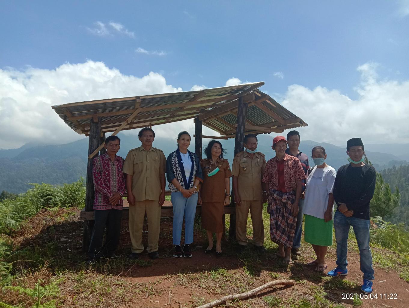 Penammuan Pare (camping ground dan bersepeda diatas gunung) 