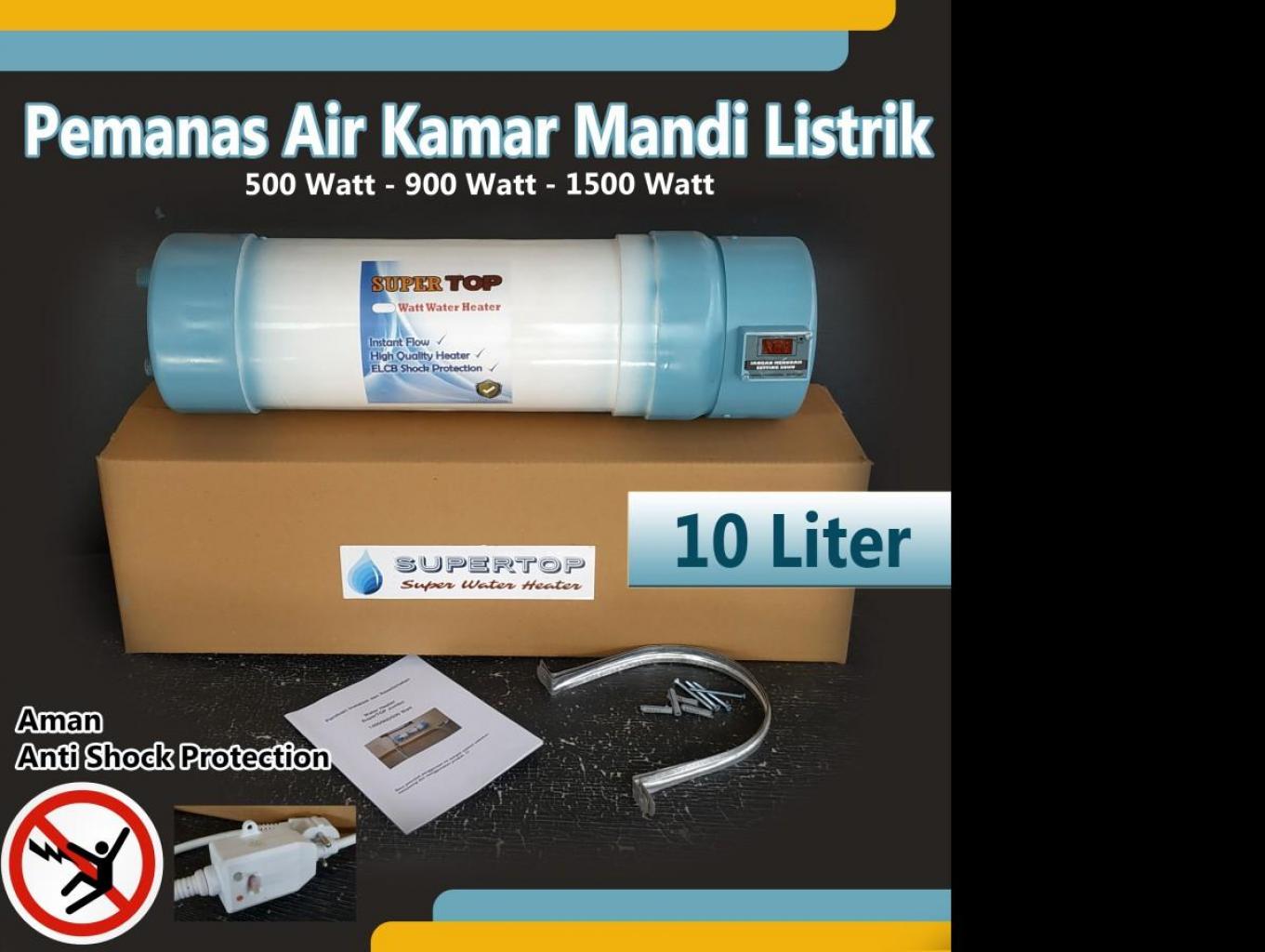 Pemanas Air Kamar Mandi Buatan Lokal