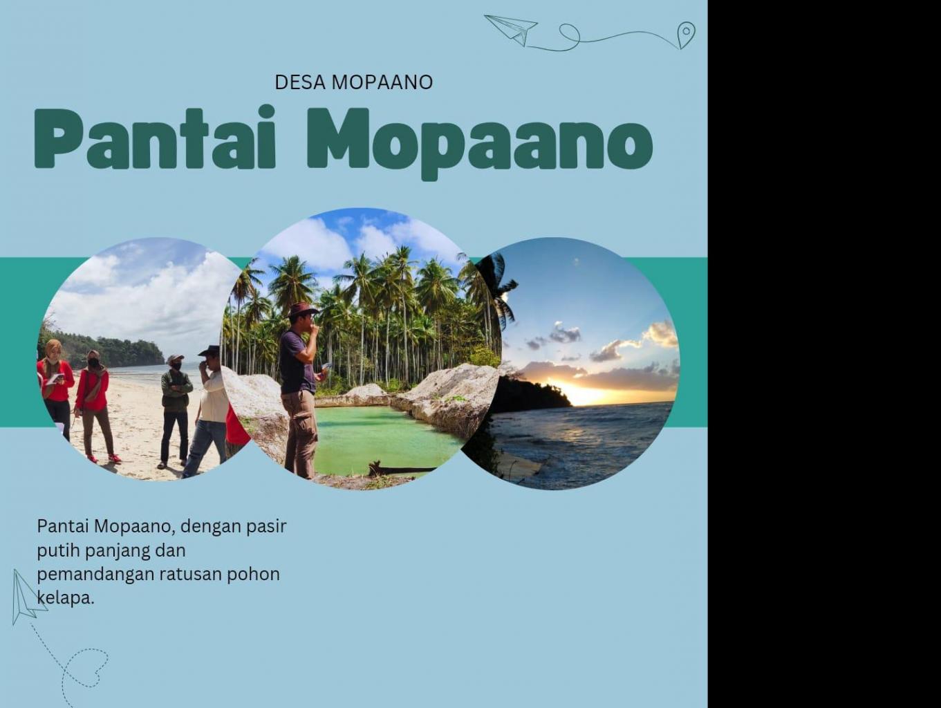 Wisata Pantai Mopaano