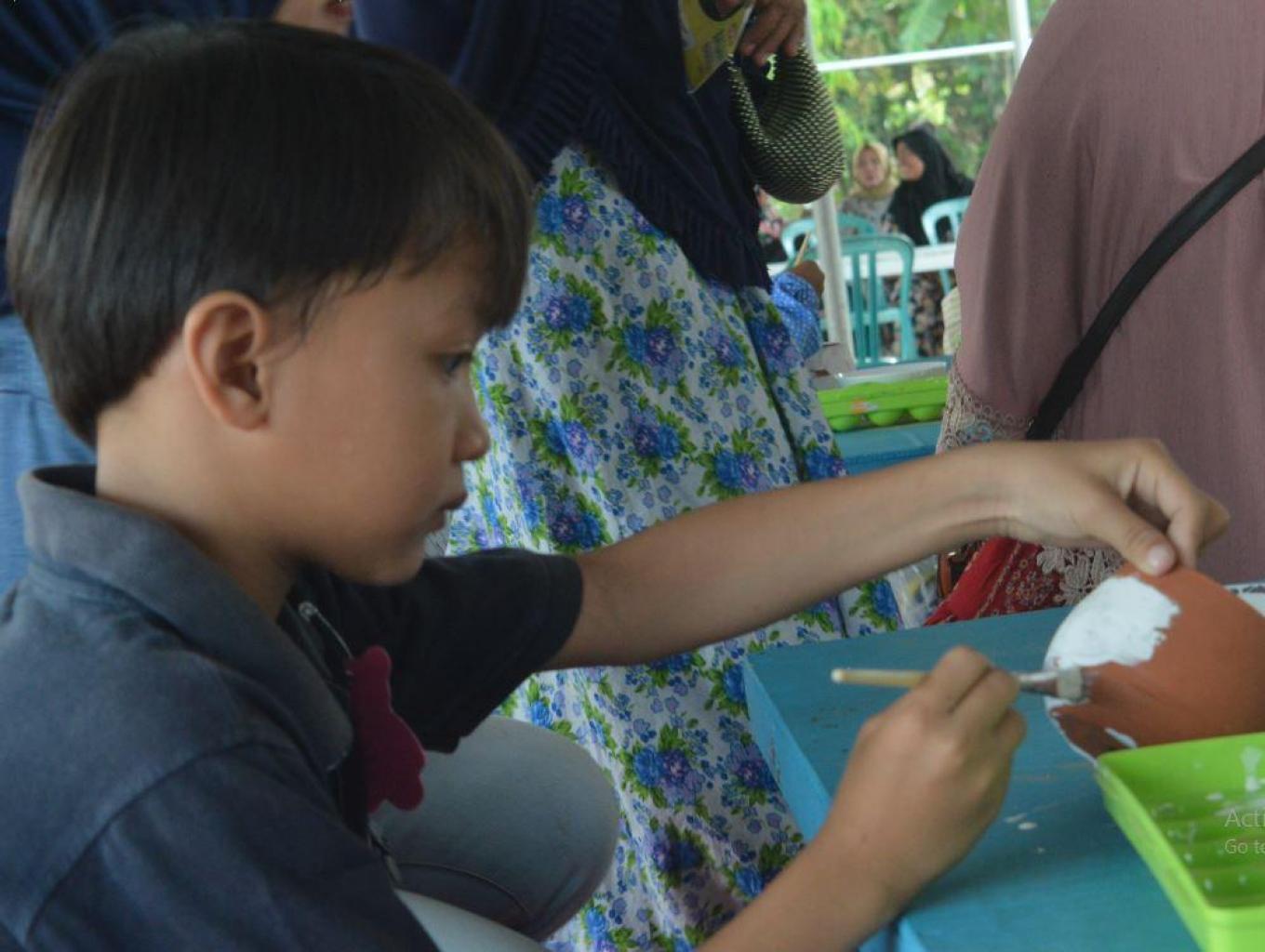 Edufun Painting (Melukis Gerabah Karakter)