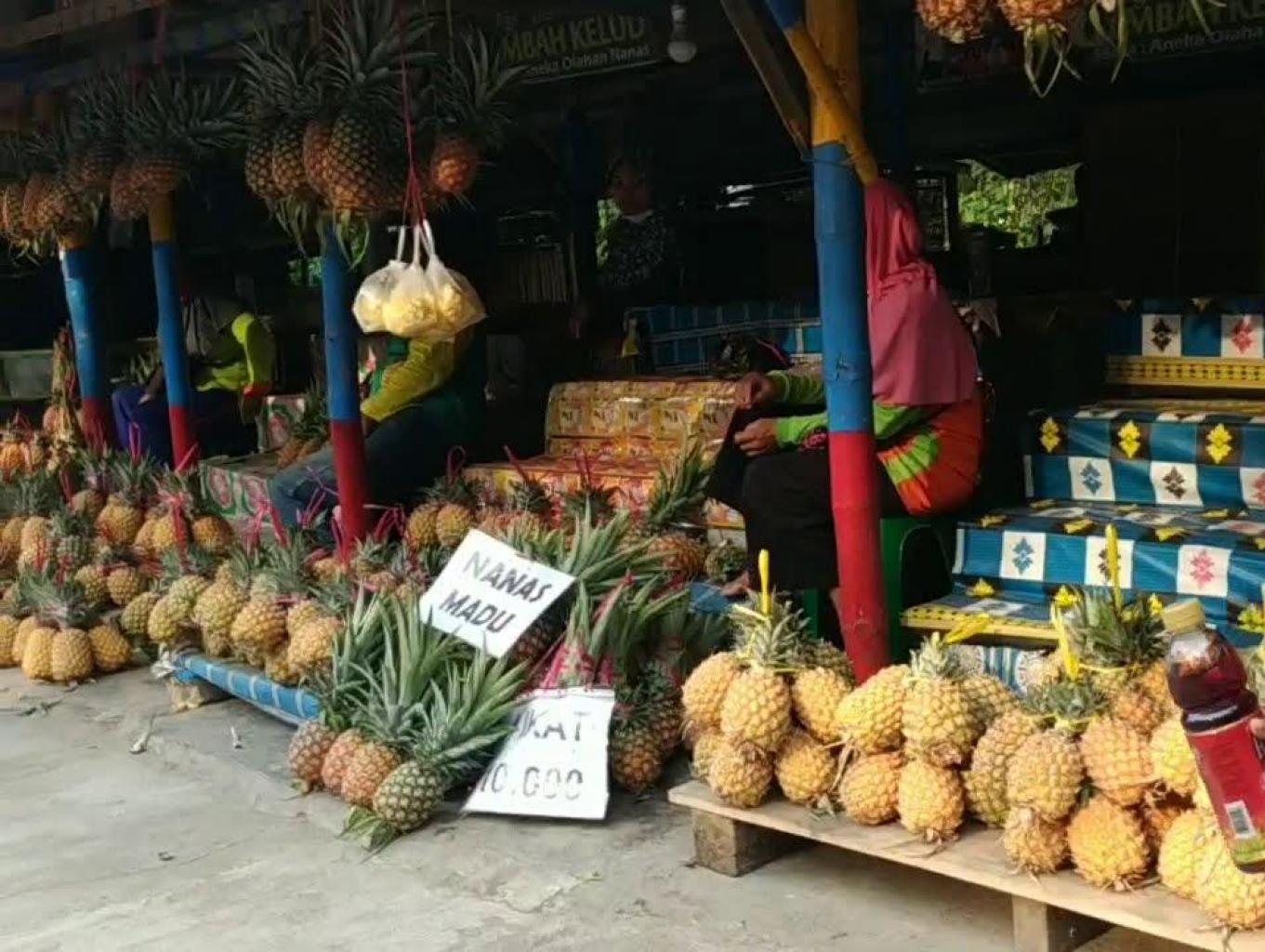 Tempat Penjualan Cinderamata, Atau Pasar Oleh - Oleh Khas Desa Wisata Sempu