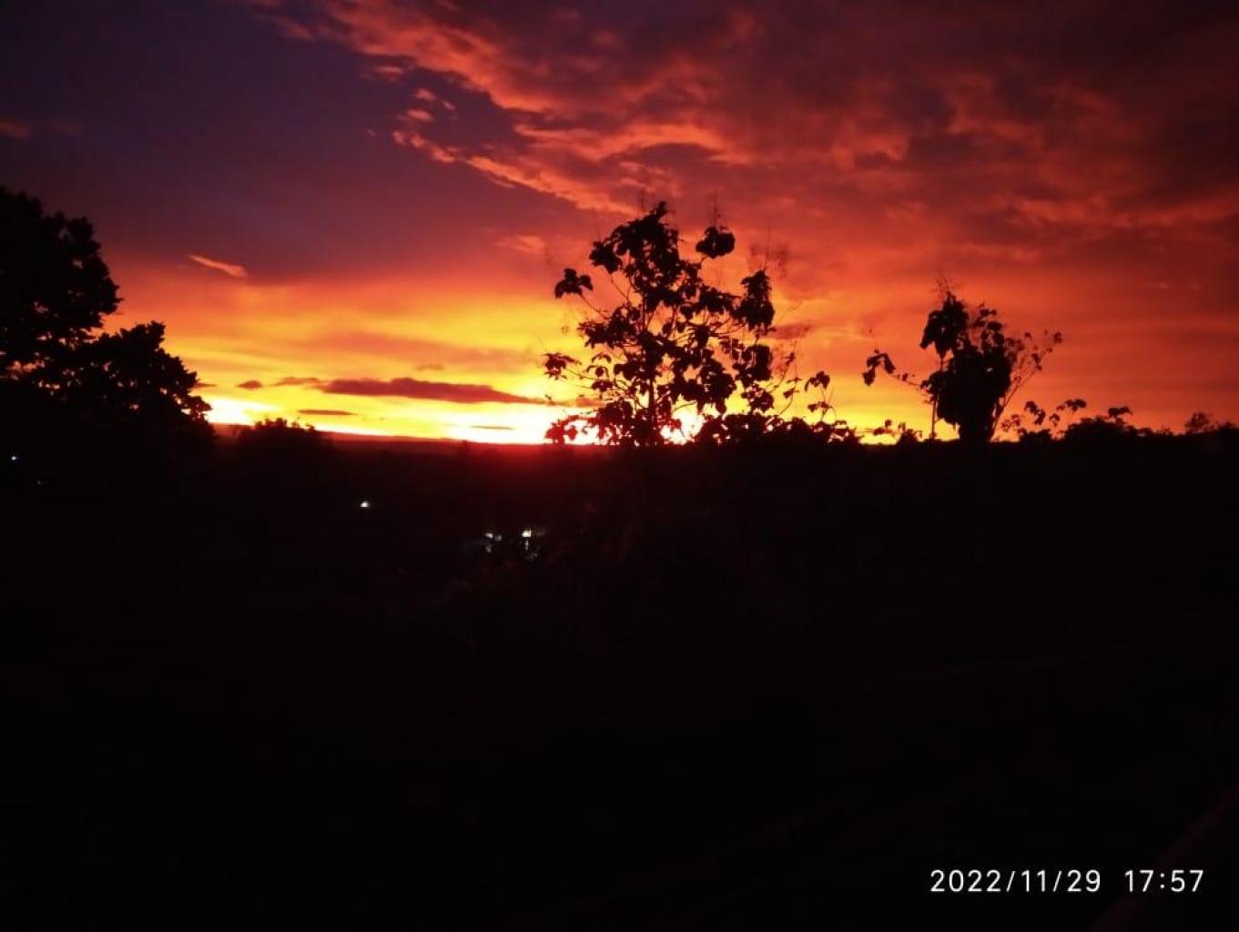 Sunset from Mount Blego 