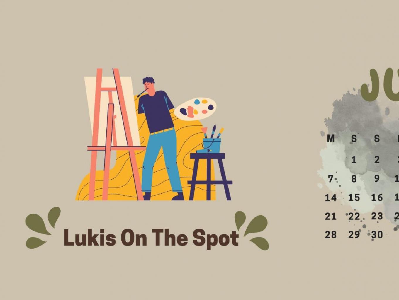 Lukis on the spot