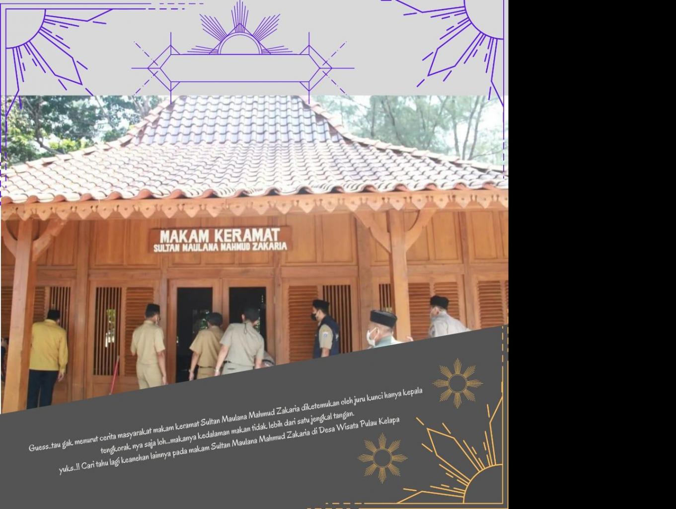 Wisata Religi Makam Sultan Maulana Mahmud Zakaria