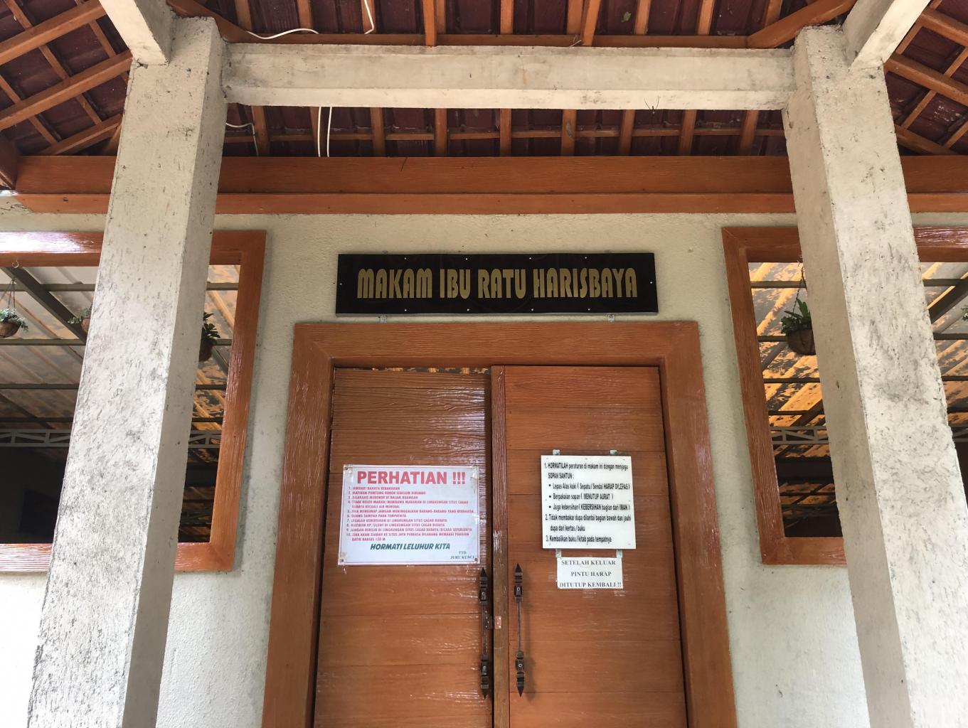 Ziarah Makam Ibu Ratu Harisbaya