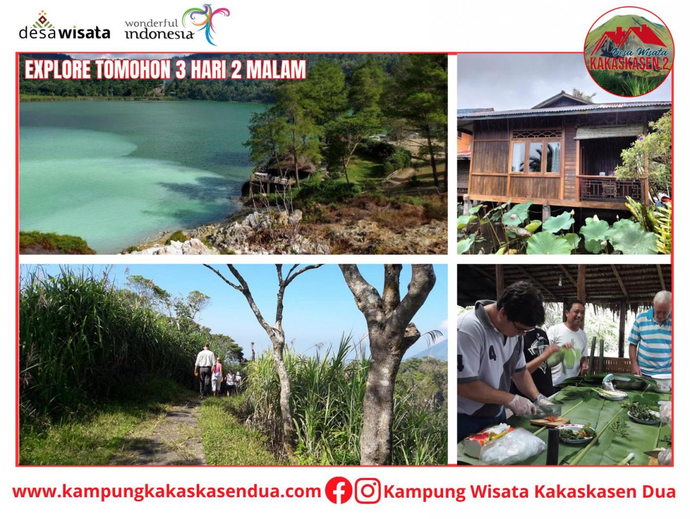 Explore Tomohon 3D2N